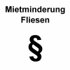 Mietminderung Fliesen