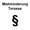 Mietminderung Terrasse